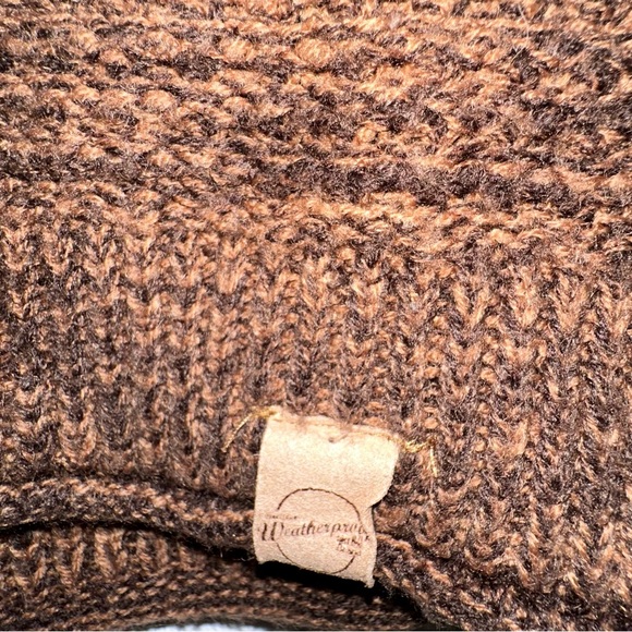 Men's Original Weatherproof Vintage Brown Ombre Sweater - Large - Picture 4 of 7